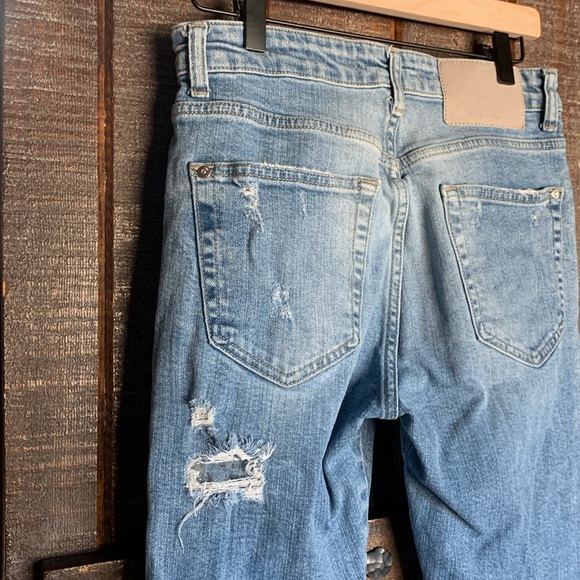 ZARA ripped distressed jeans size 30 - Picture 6 of 14